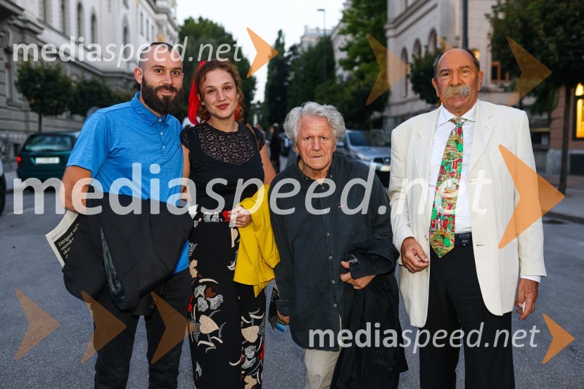  ... ;  ... ;  Mirsad Begić, kipar in risar;  Marijan Zlobec, novinar, kritikSen kresne noči, Zbor dunajskih dečkov v okviru 69. Ljubljana Festivala