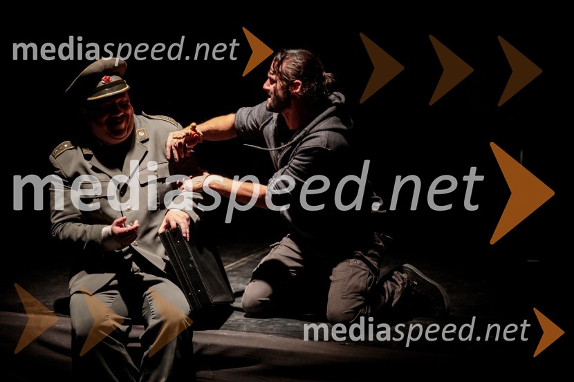  Boris Šavija, igralec;  Blaž Popovski, igralecJugoslavija, moja dežela, krstna uprizoritev drame