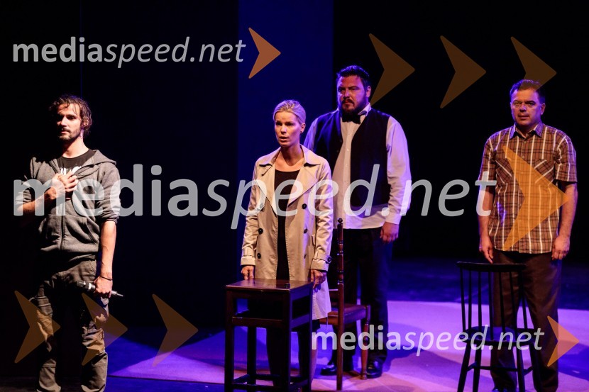  Blaž Popovski, igralec;  Tjaša Hrovat, igralka;  Dean Batoz, igralec;  Aleksandar Stojković, igralecJugoslavija, moja dežela, krstna uprizoritev drame