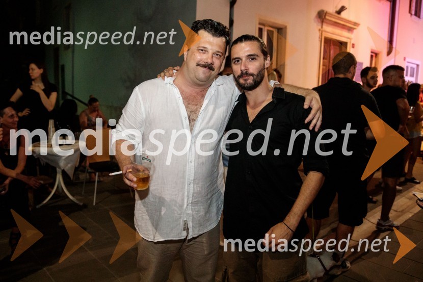  Boris Šavija, igralec;  Blaž Popovski, igralecJugoslavija, moja dežela, krstna uprizoritev drame