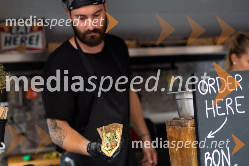 Karavana okusov, Hababa streetfoodKranfest 2021, sobota
