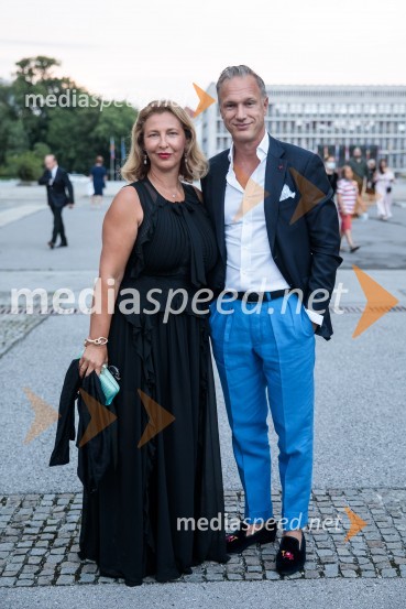 Anna Netrebko in Yusif Eyvazov, nastop v okviru 69. Ljubljana Festivala