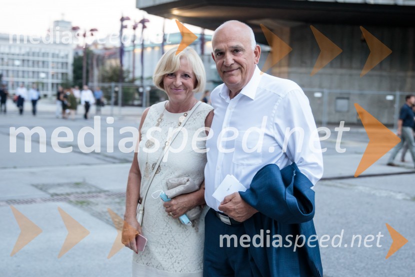 Anna Netrebko in Yusif Eyvazov, nastop v okviru 69. Ljubljana Festivala