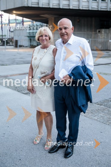 Anna Netrebko in Yusif Eyvazov, nastop v okviru 69. Ljubljana Festivala