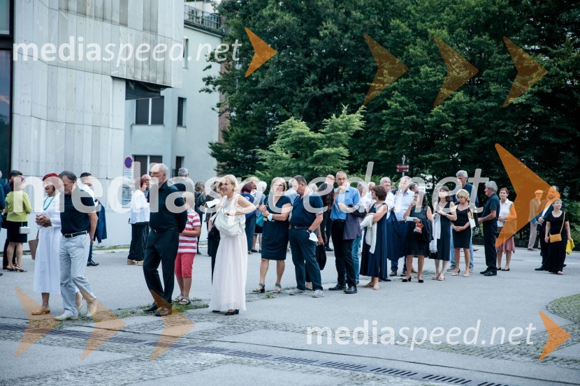 Anna Netrebko in Yusif Eyvazov, nastop v okviru 69. Ljubljana Festivala