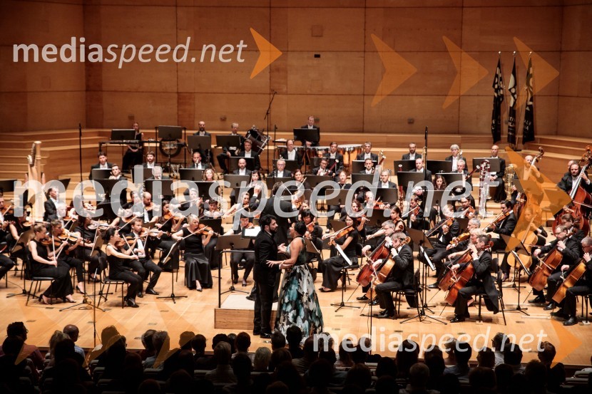 Anna Netrebko in Yusif Eyvazov, nastop v okviru 69. Ljubljana Festivala