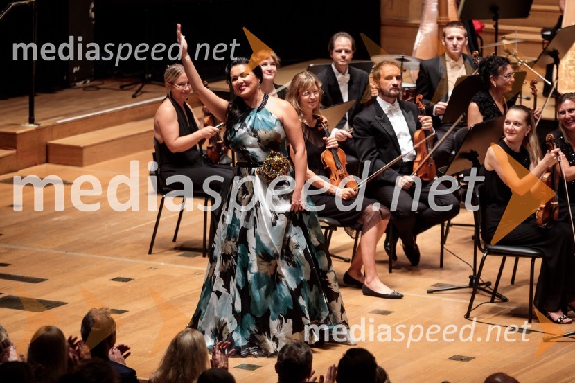 Anna Netrebko in Yusif Eyvazov, nastop v okviru 69. Ljubljana Festivala