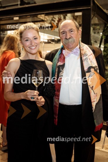  Nika Gorič, sopranistka;  Marijan Zlobec, novinar, kritikAnna Netrebko in Yusif Eyvazov, nastop v okviru 69. Ljubljana Festivala