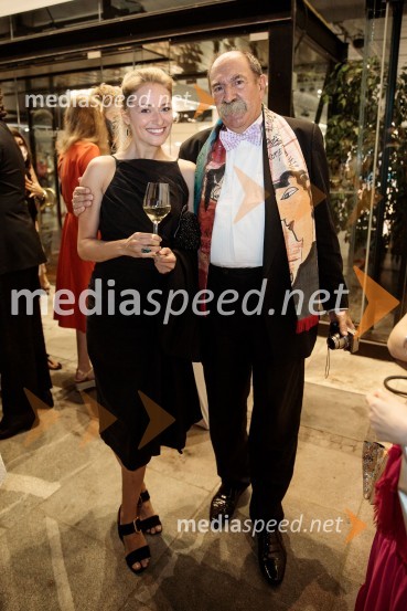  Nika Gorič, sopranistka;  Marijan Zlobec, novinar, kritikAnna Netrebko in Yusif Eyvazov, nastop v okviru 69. Ljubljana Festivala