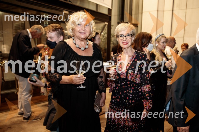 dr. Nelida Nemec, umetnostna kritičarka ;  Metka  Premerl, slavistkaAnna Netrebko in Yusif Eyvazov, nastop v okviru 69. Ljubljana Festivala