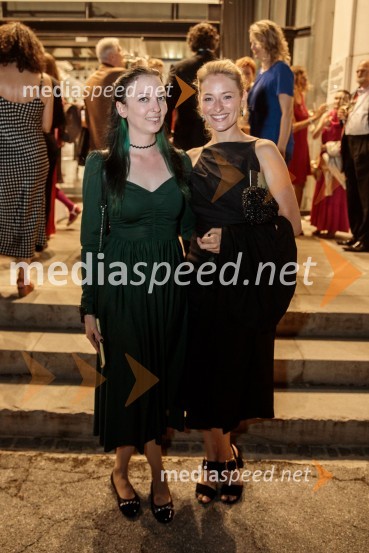  Maruša Šinkovič, PR Festival Ljubljana;  Nika Gorič, sopranistkaAnna Netrebko in Yusif Eyvazov, nastop v okviru 69. Ljubljana Festivala