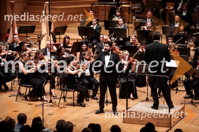  Jusif Ejvazov, tenorAnna Netrebko in Yusif Eyvazov, nastop v okviru 69. Ljubljana Festivala