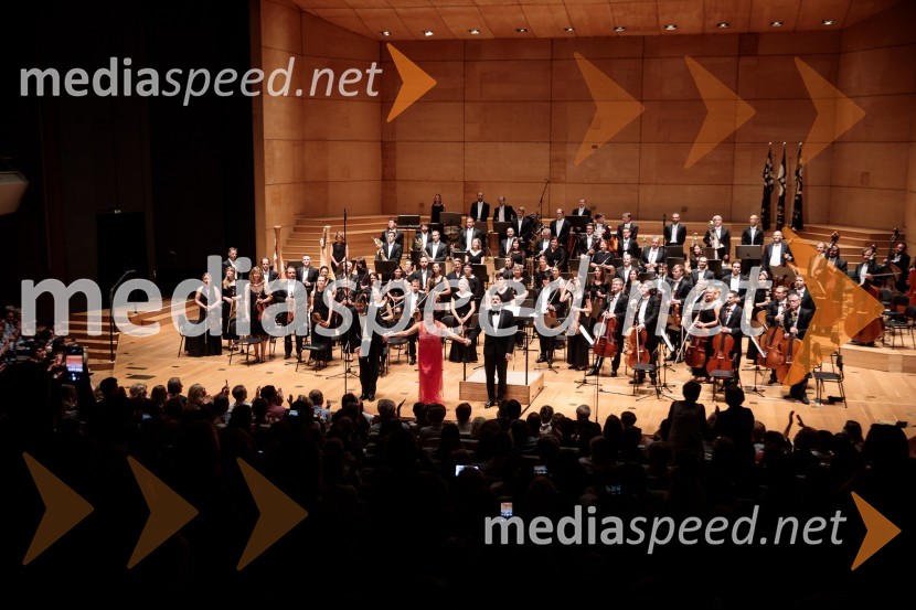 Anna Netrebko in Yusif Eyvazov, nastop v okviru 69. Ljubljana Festivala