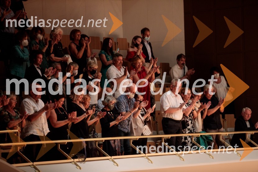 Anna Netrebko in Yusif Eyvazov, nastop v okviru 69. Ljubljana Festivala