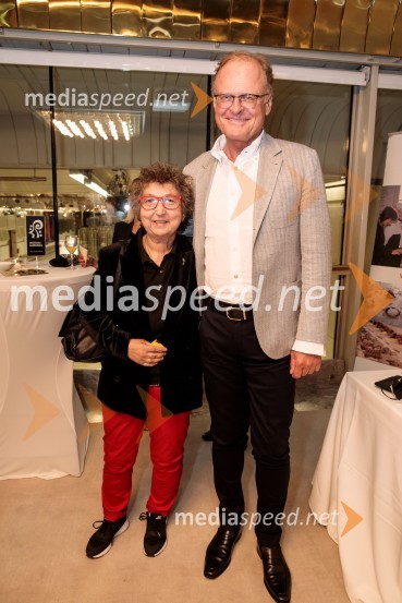  Dragica Petrovič, režiserka in producentka;  Janez  Škrabec, direktor Riko d.o.o., predsednik Slovensko-ruskega poslovnega sveta, častni konzul BelorusijeAnna Netrebko in Yusif Eyvazov, nastop v okviru 69. Ljubljana Festivala