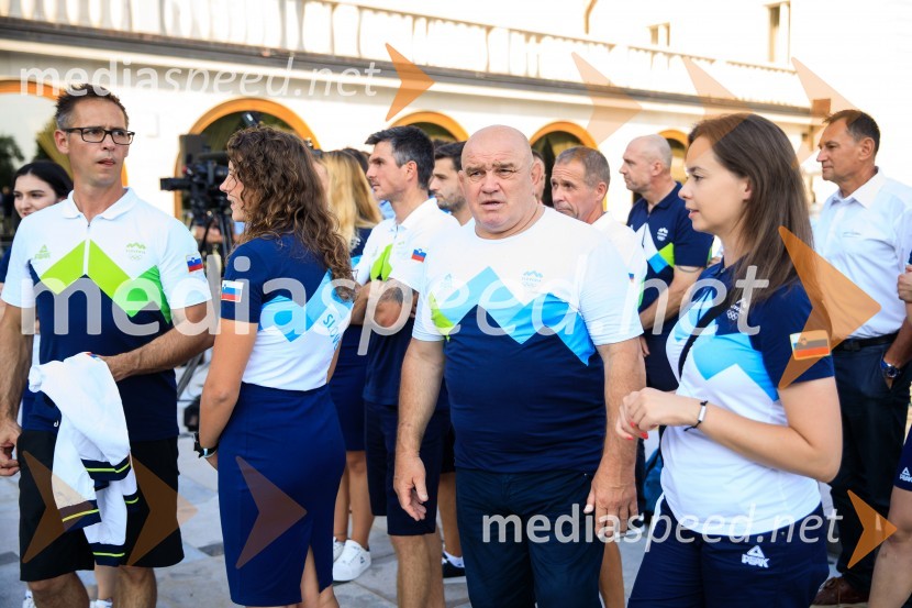  ... ;  ... ;  Marjan Fabjan, športni trener;  ... Sprejem olimpijske reprezentance na Brdu