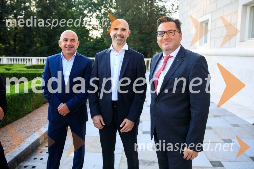 Sprejem olimpijske reprezentance na Brdu