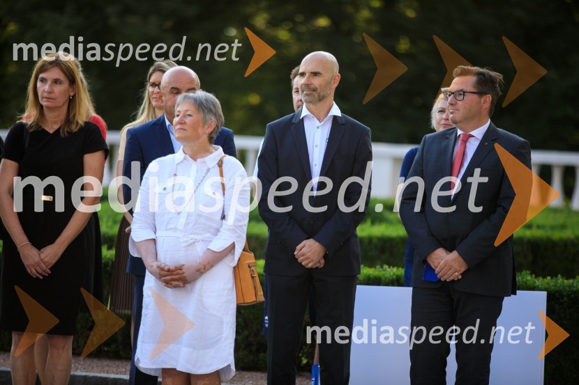 Sprejem olimpijske reprezentance na Brdu