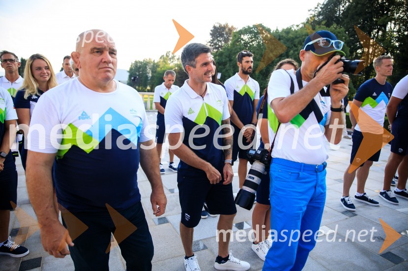  Marjan Fabjan, športni trener;  ... ;  ... Sprejem olimpijske reprezentance na Brdu