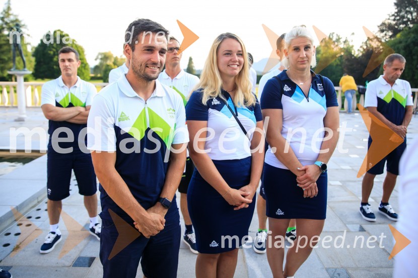 Sprejem olimpijske reprezentance na Brdu