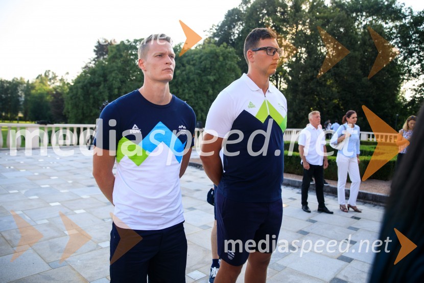 Sprejem olimpijske reprezentance na Brdu