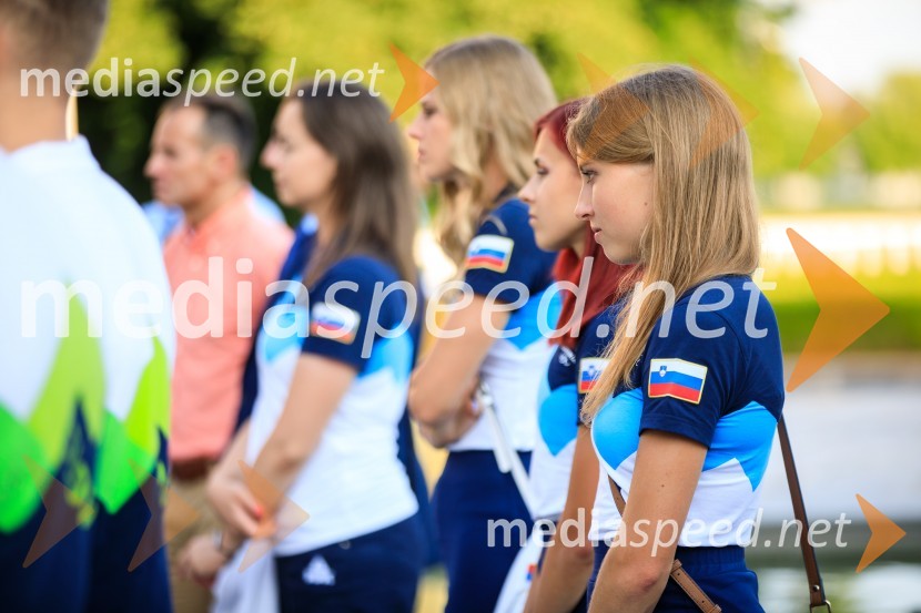 Sprejem olimpijske reprezentance na Brdu