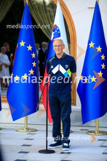 Sprejem olimpijske reprezentance na Brdu