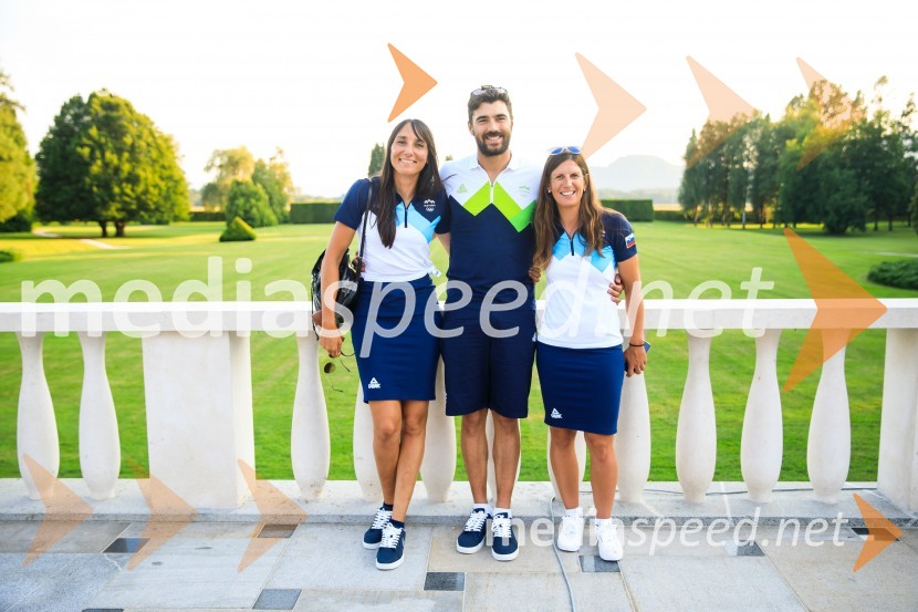 Sprejem olimpijske reprezentance na Brdu