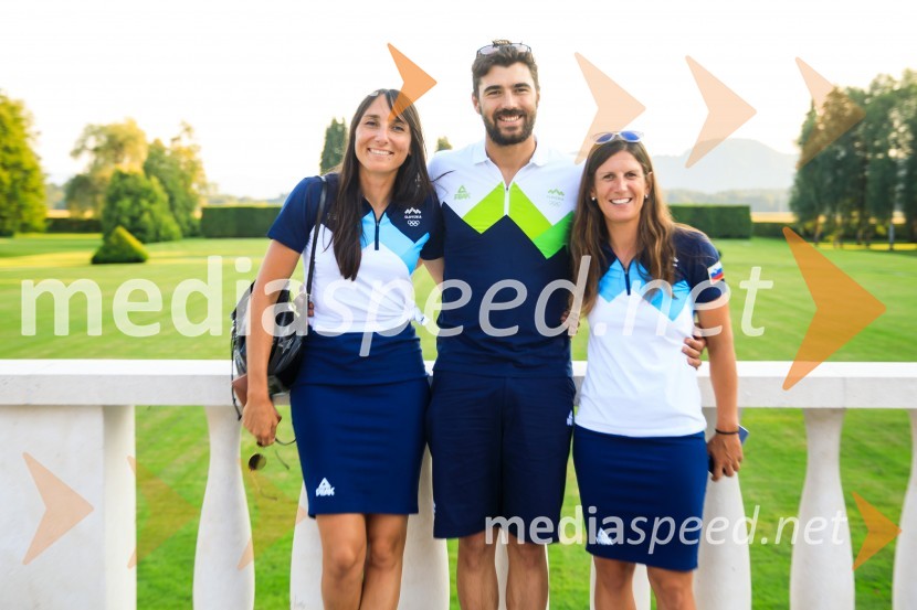 Sprejem olimpijske reprezentance na Brdu