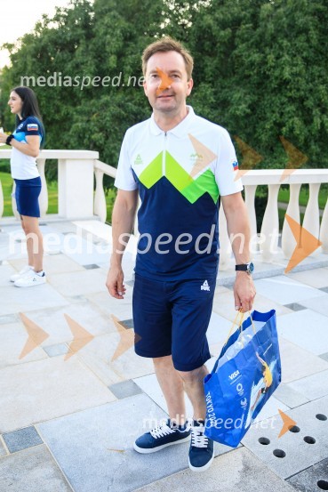 Sprejem olimpijske reprezentance na Brdu