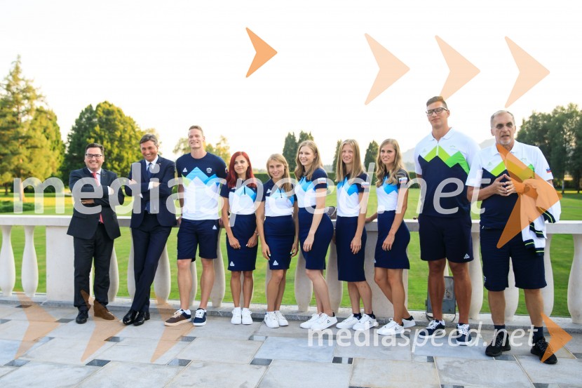 Sprejem olimpijske reprezentance na Brdu