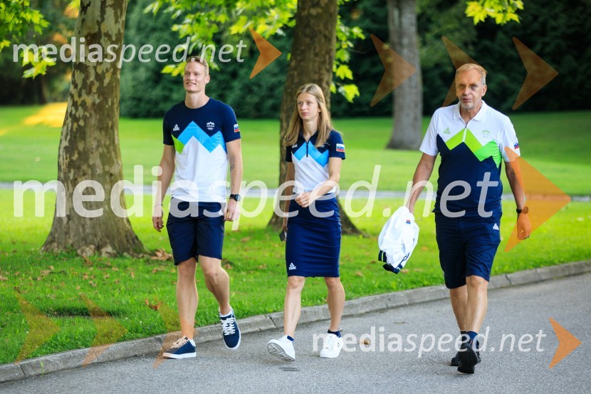 Sprejem olimpijske reprezentance na Brdu