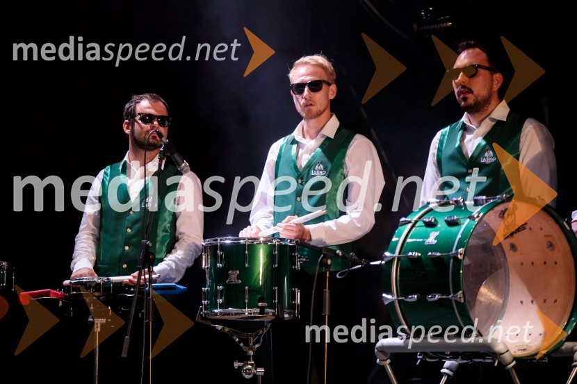 Sprejem olimpijske reprezentance na Kongresnem trgu