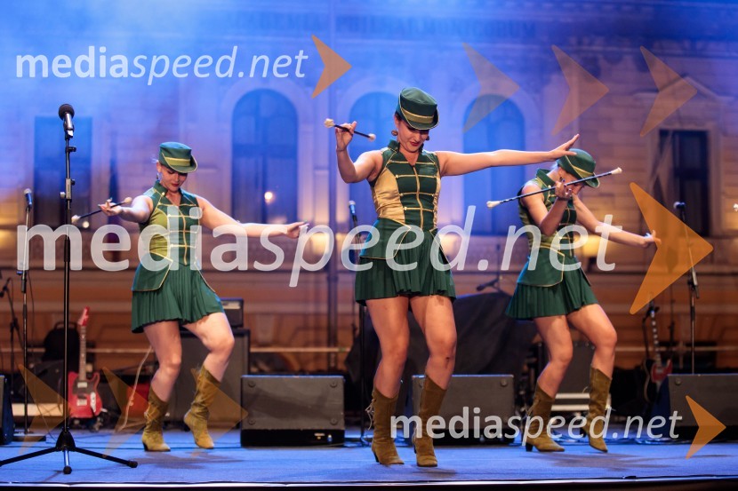 Sprejem olimpijske reprezentance na Kongresnem trgu