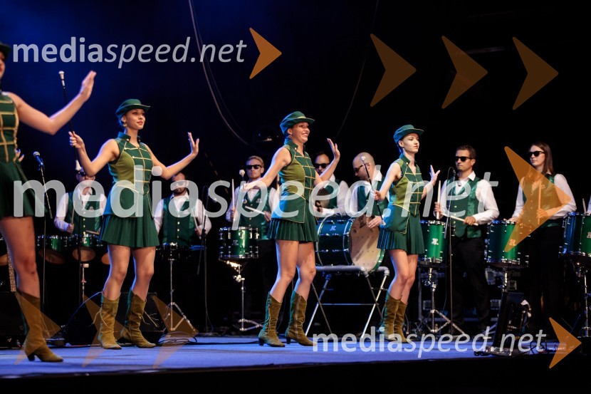 Sprejem olimpijske reprezentance na Kongresnem trgu