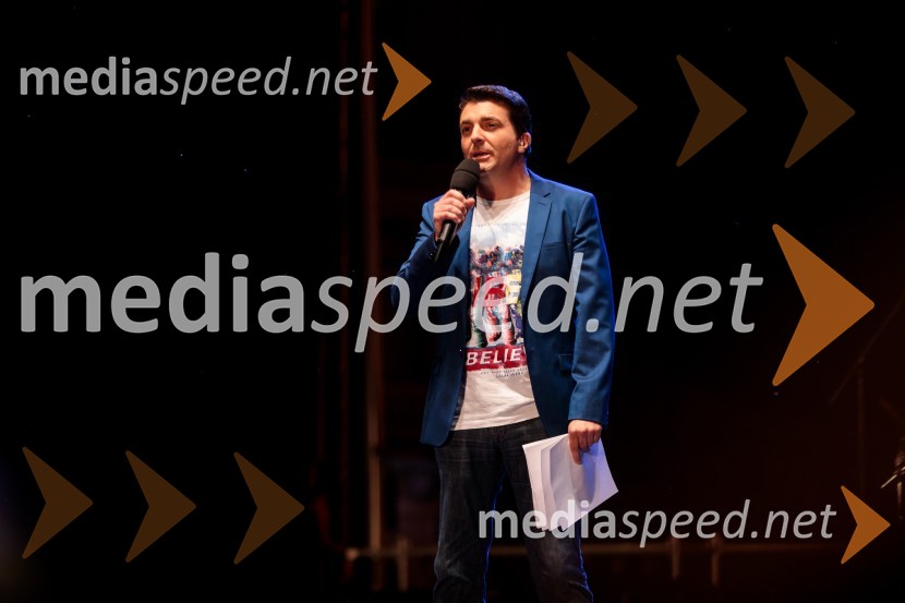 Sprejem olimpijske reprezentance na Kongresnem trgu