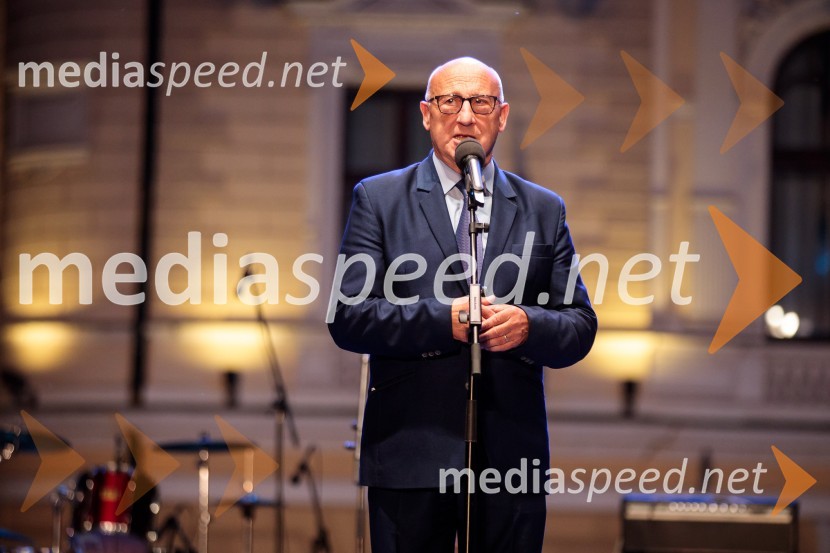  Bogdan Gabrovec, predsednik Olimpijskega komiteja Slovenije, predsednik Judo zveze SlovenijeSprejem olimpijske reprezentance na Kongresnem trgu