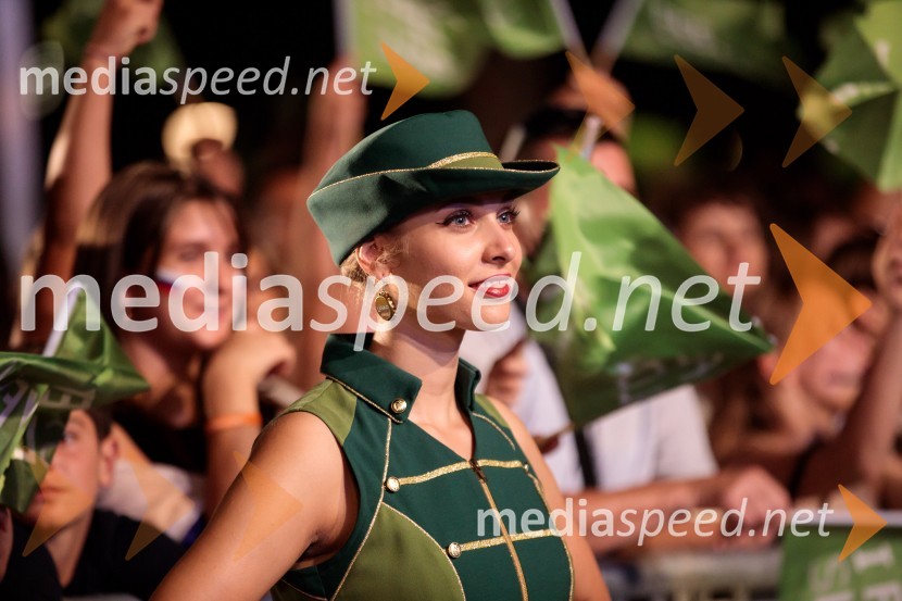 Sprejem olimpijske reprezentance na Kongresnem trgu