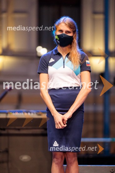 Sprejem olimpijske reprezentance na Kongresnem trgu