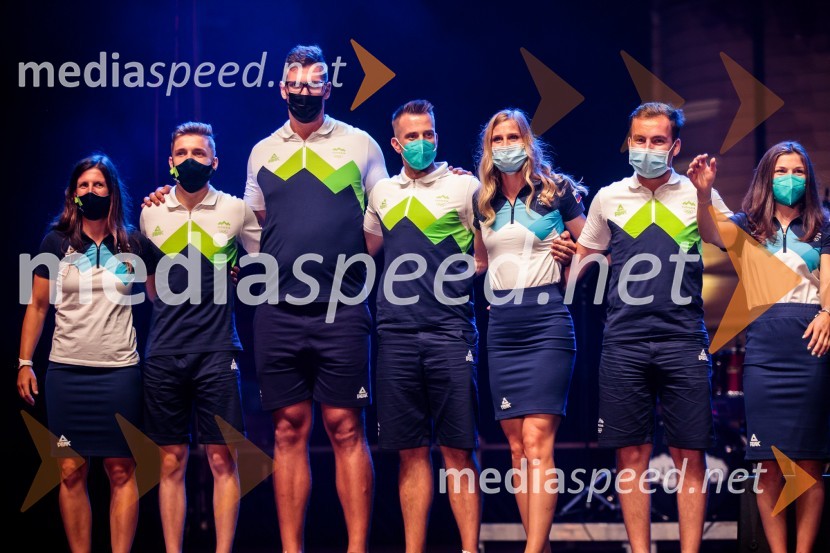 Sprejem olimpijske reprezentance na Kongresnem trgu