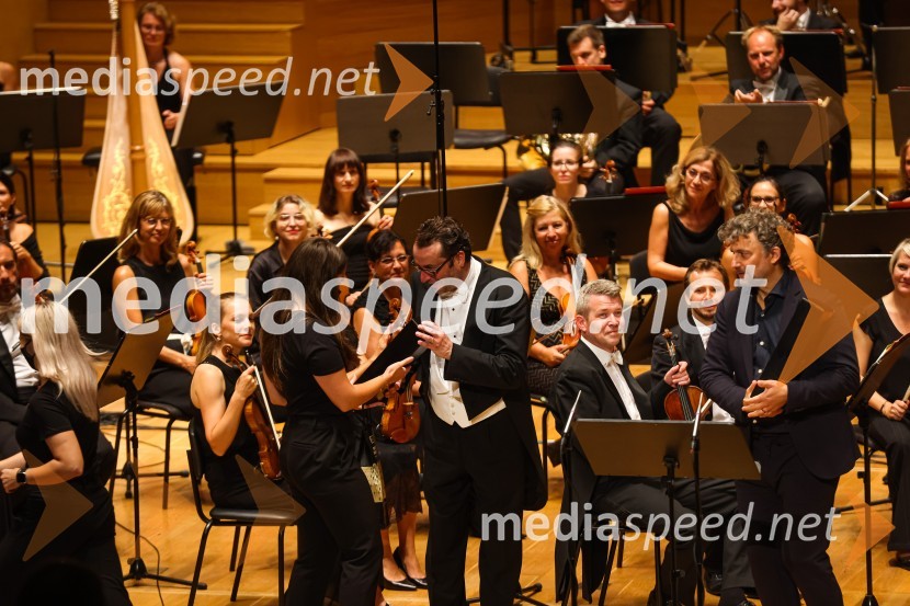  ... ;  Jochen  Rieder, dirigentNastop tenorista Jonasa Kaufmanna v okviru 69. Ljubljana Festivala