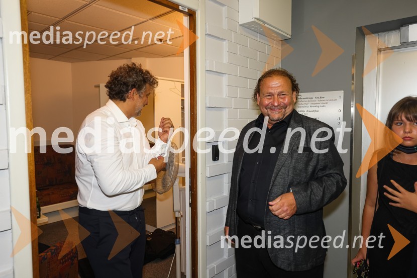  Jonas Kaufmann, tenor;  Darko  Brlek, direktor in umetniški vodja, Festival LjubljanaNastop tenorista Jonasa Kaufmanna v okviru 69. Ljubljana Festivala