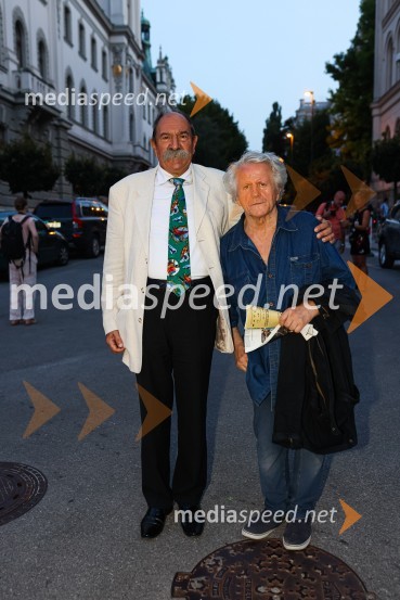  Marijan Zlobec, novinar, kritik;  Mirsad Begić, kipar in risarMuzikal Chicago, Festival Ljubljana 2021