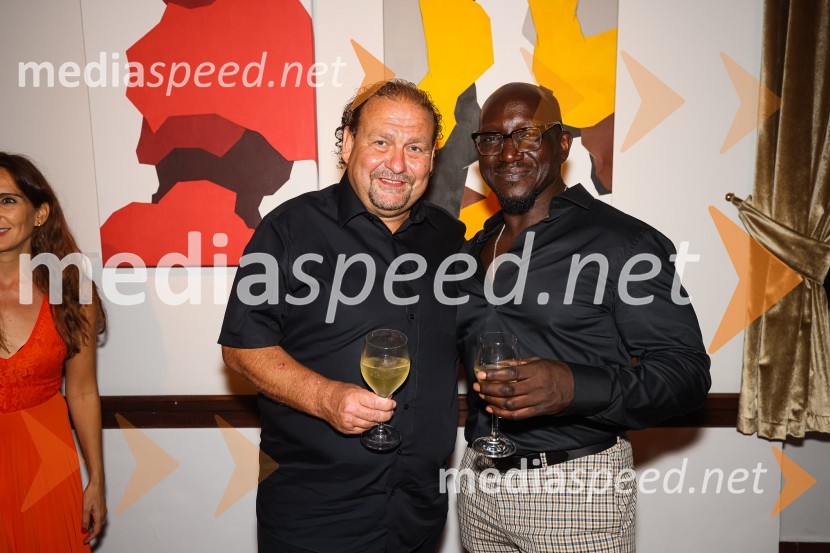  Darko  Brlek, direktor in umetniški vodja, Festival Ljubljana;  Mykal Rand, režiser in koreograf, muzikal EvitaMuzikal Chicago, Festival Ljubljana 2021