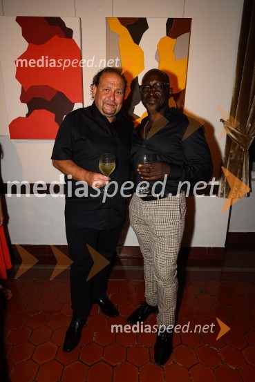  Darko  Brlek, direktor in umetniški vodja, Festival Ljubljana;  Mykal Rand, režiser in koreograf, muzikal EvitaMuzikal Chicago, Festival Ljubljana 2021