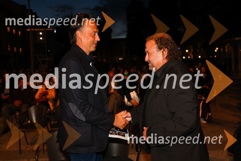  Tomislav  Čizmić, predsednik uprave, Mercator d.d.;  Darko  Brlek, direktor in umetniški vodja, Festival LjubljanaMuzikal Lolita, Festival Ljubljana 2021