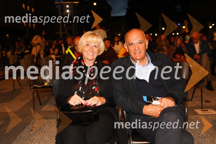  Jadranka  Dakić, predsednica Sveta Festival Ljubljana;  Miodrag DakićMuzikal Lolita, Festival Ljubljana 2021
