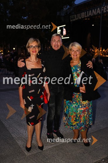  Metka  Premerl, slavistka;   Igor  Jelen-Iggy, koreograf, lastnik plesnega centra Igen;  Irena  Butoln, germanistkaTenorist in skladatelj José Cura z gosti, Festival Ljubljana 2021