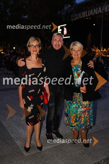  Metka  Premerl, slavistka;   Igor  Jelen-Iggy, koreograf, lastnik plesnega centra Igen;  Irena  Butoln, germanistkaTenorist in skladatelj José Cura z gosti, Festival Ljubljana 2021