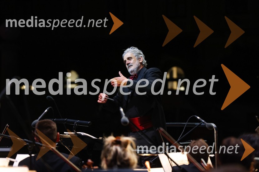  Mario  De Rose, dirigentTenorist in skladatelj José Cura z gosti, Festival Ljubljana 2021